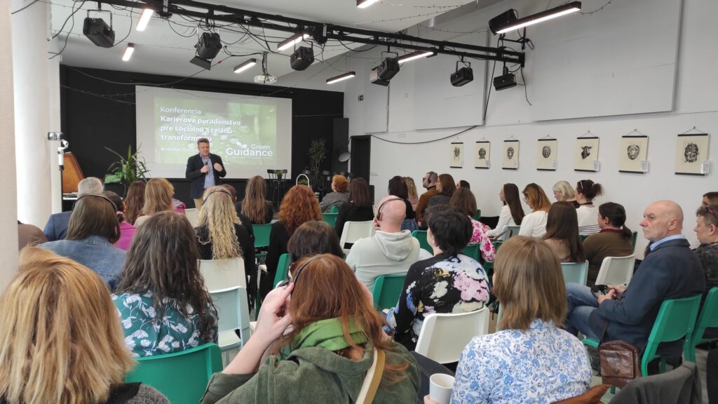 Keynotes and presentations from the conference Career guidance and social & ecological transformation – Bratislava, 25/03/2026